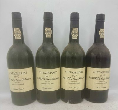 Lot 4 - 12 bottles 1977 Berry's Own Selection Vintage Port