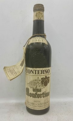 Lot 262 - 1 bottle 1961 Barolo Monfortino Riserva G Conterno