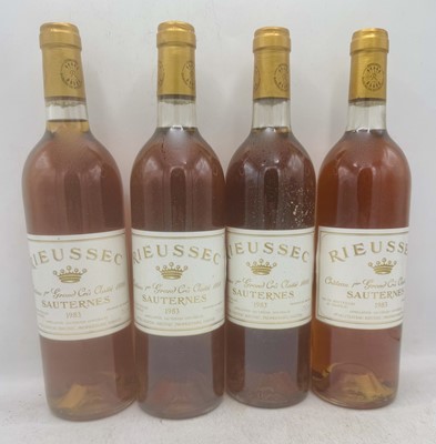 Lot 142 - 8 bottles Mixed Ch Rieussec
