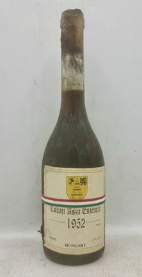 Lot 239 - 1 50cl bottle 1952 Tokaji Aszu Eszencia