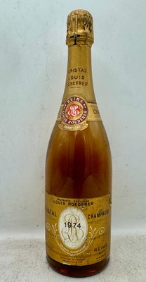Lot 223 - 1 bottle 1974 Cristal