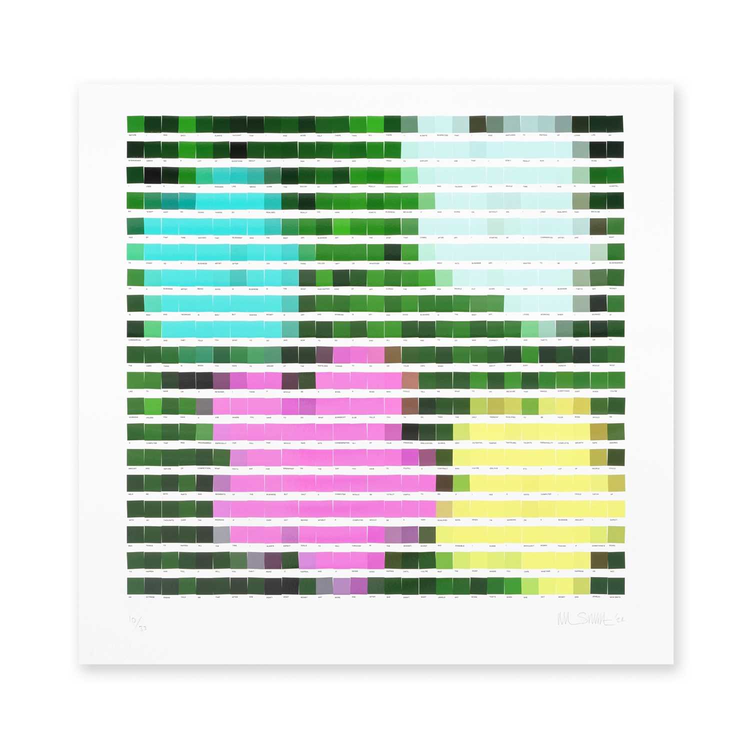 Lot 91-Nick Smith (British), 'Art', 2024