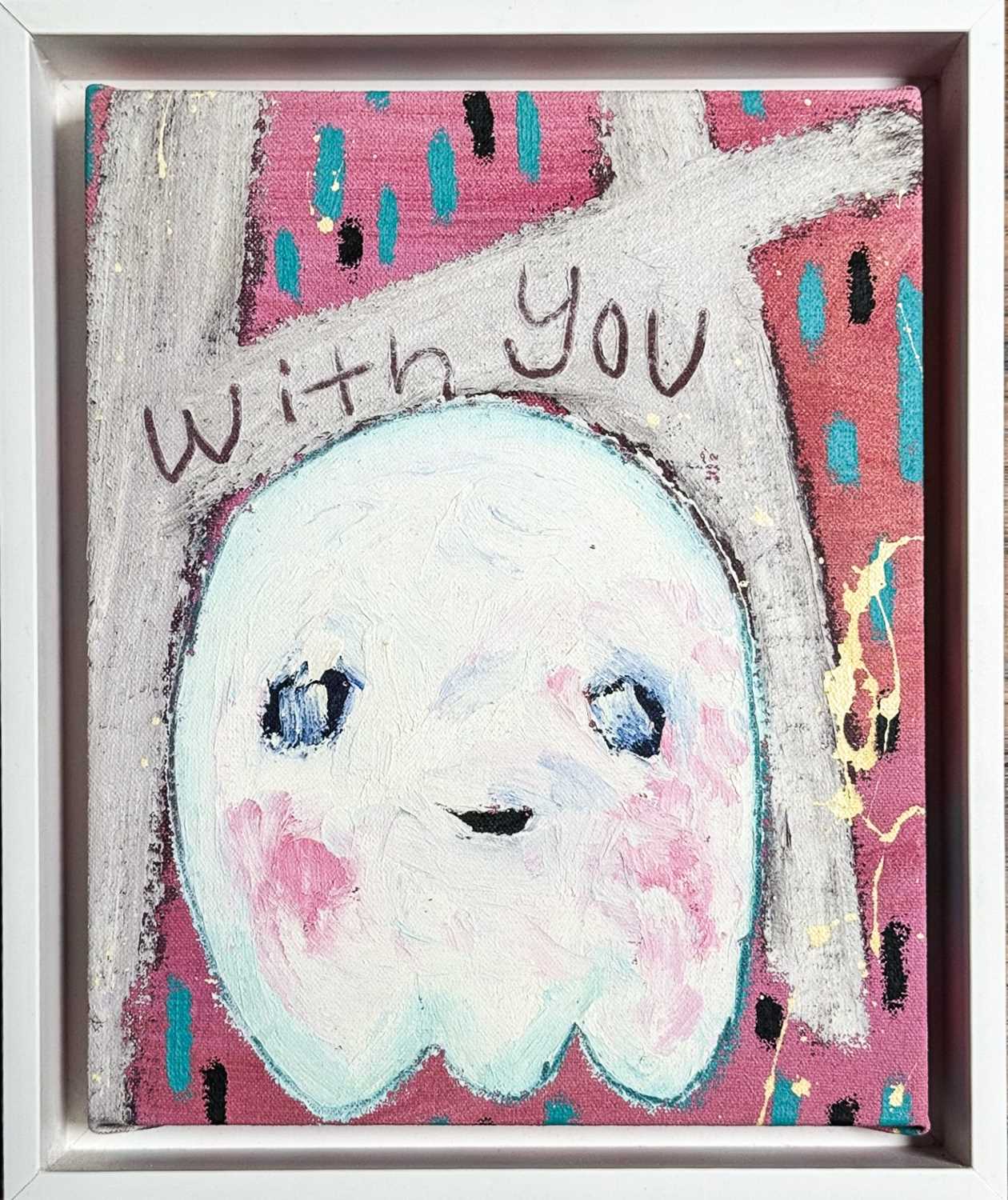 Lot 1 - Adam Handler (American 1986-), 'With You Ghost', 2021