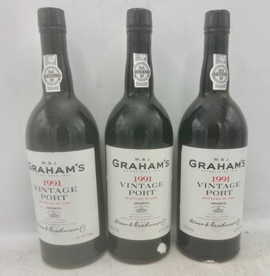 Lot 6 - 6 bottles 1991 Graham