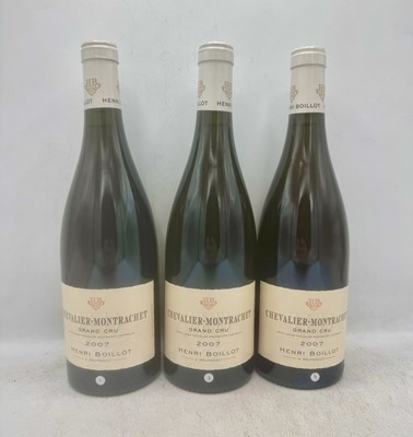 Lot 179 - 10 bottles Mixed 2007 Henri Boillot Grand Cru White Burgundy