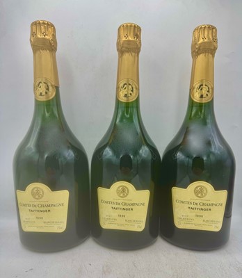 Lot 226 - 3 magnums 1996 Taittinger Comtes de Champagne