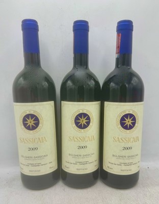 Lot 267 - 12 bottles 2009 Sassicaia