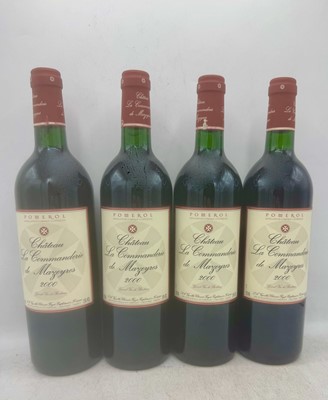Lot 122 - 12 bottles 2000 Ch La Commanderie de Mazeyres