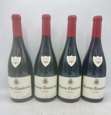 Lot 160 - 4 bottles 2005 Gevrey-Chambertin VV Fourrier