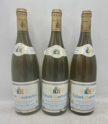 Lot 182 - 6 bottles 2000 Batard-Montrachet H Clerc