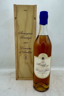 Lot 333 - 1 bottle 1945 Domaine d'Amblat Armagnac Tenareze