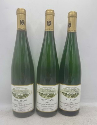 Lot 236 - 6 bottles 2001 Brauneberger-Juffer-Sonnenuhr Riesling Auslese F Haag
