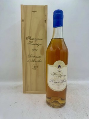 Lot 343 - 1 bottle 1945 Domaine d'Amblat Armagnac Tenareze