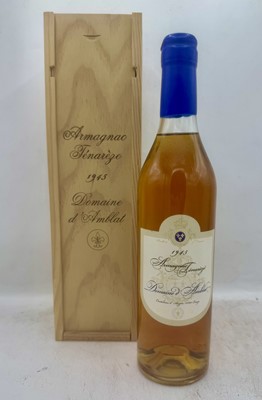 Lot 344 - 1 bottle 1945 Domaine d'Amblat Armagnac Tenareze