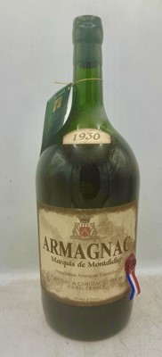 Lot 348 - 1 2.5 litre bottle 1930 Marquis de Montdidier