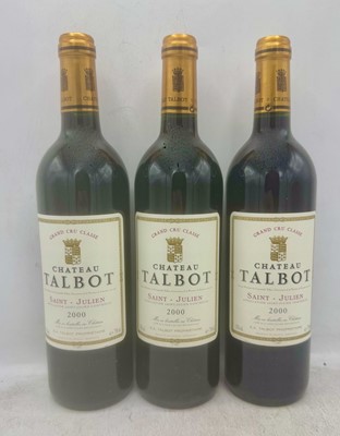 Lot 125 - 6 bottles 2000 Ch Talbot