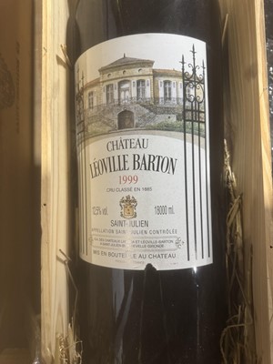 Lot 132 - 1 18 litre bottle 1999 Ch Leoville-Barton