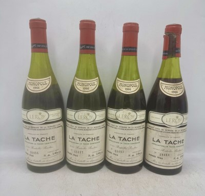 Lot 164 - 12 bottles 1966 La Tache