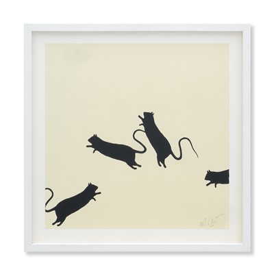 Lot 216 - Blek Le Rat (French 1951-), 'Rats', 2008