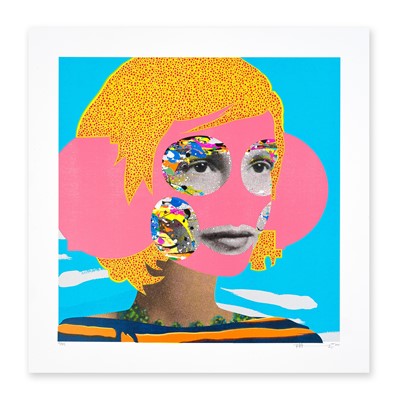 Lot 245 - Paul Insect (British 1970-), 'Something Forbidden (Blue)', 2024