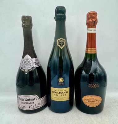 Lot 228 - 3 bottles Mixed Champagne