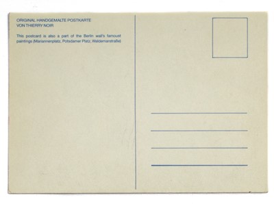 Lot 300 - Thierry Noir (French 1958-), 'Optimist Statt Mist (Optimist Instead Of Crap)' 1993