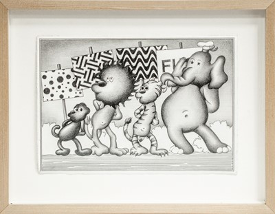 Lot 106 - Ryan Travis Christian (American 1983-), 'If You're Going To Have A Potty Mount, Then Maybe We Will Go To The Bathroom In It' or 'Curse Word', 2018