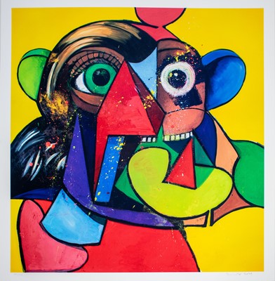 Lot 165 - George Condo (American 1957-), Portrait And Head', 2024