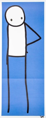 Lot 252 - Stik (British 1979-), 'Hip (Blue)', 2013