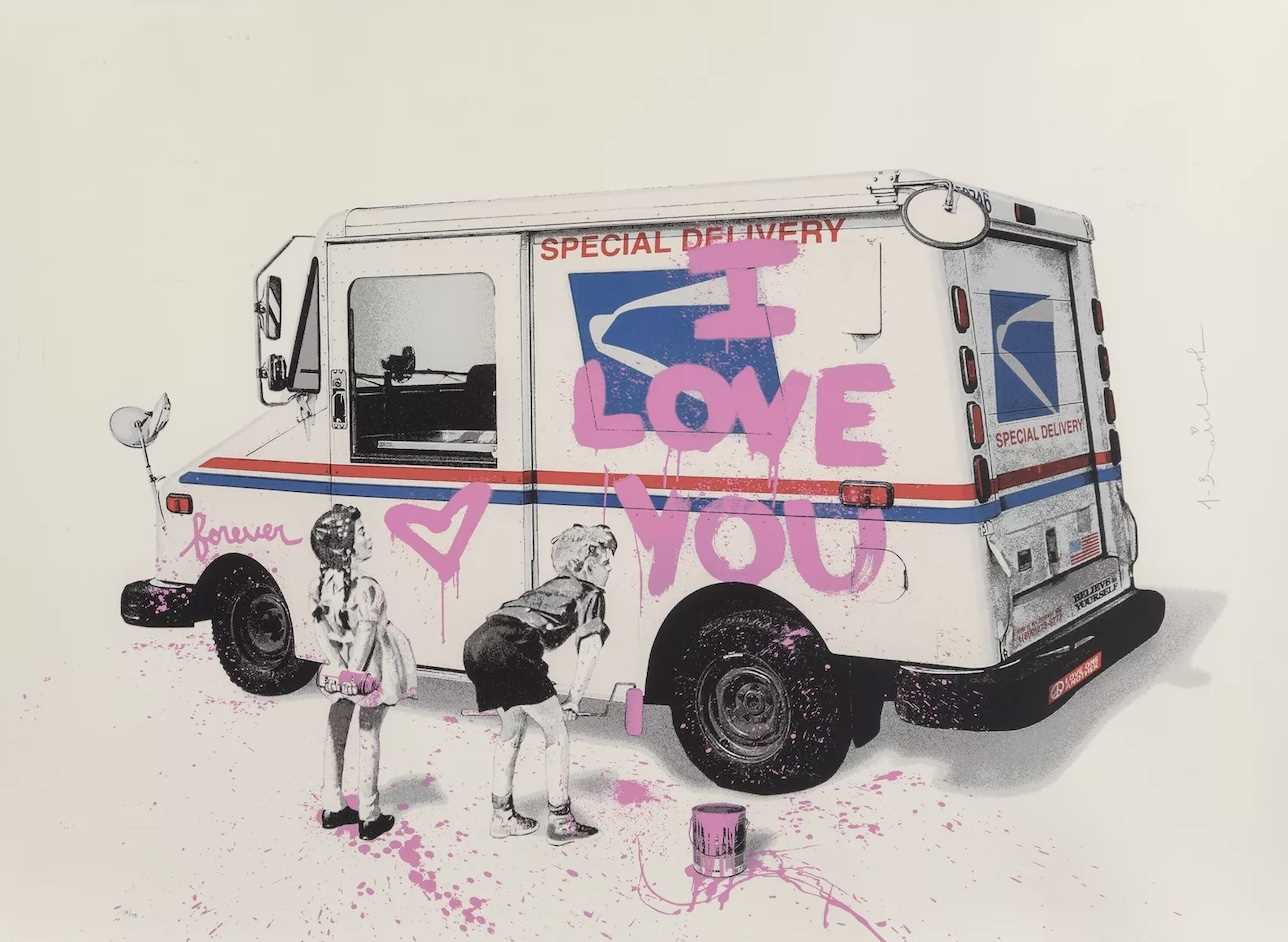 Lot 240 - Mr Brainwash (French 1966-), 'Special Delivery', 2022