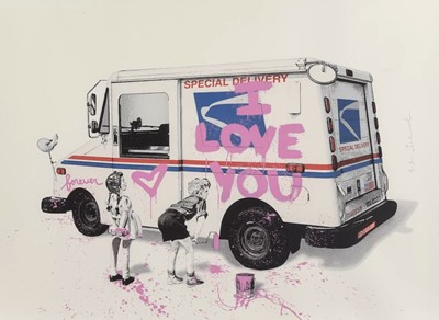 Lot 240a - Mr Brainwash (French 1966-), 'Special Delivery', 2022