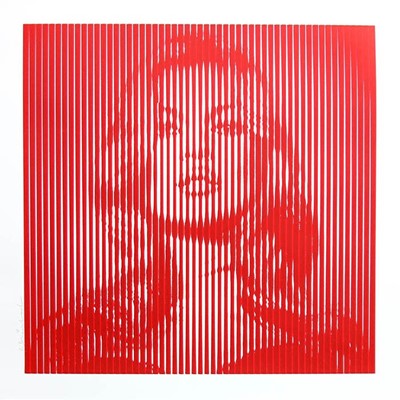 Lot 209a - Mr Brainwash (French 1966-), 'Fame Moss (Red on Red)', 2015