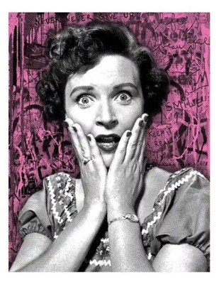 Lot 239a - Mr Brainwash (French 1966-), 'Golden Girl', 2022