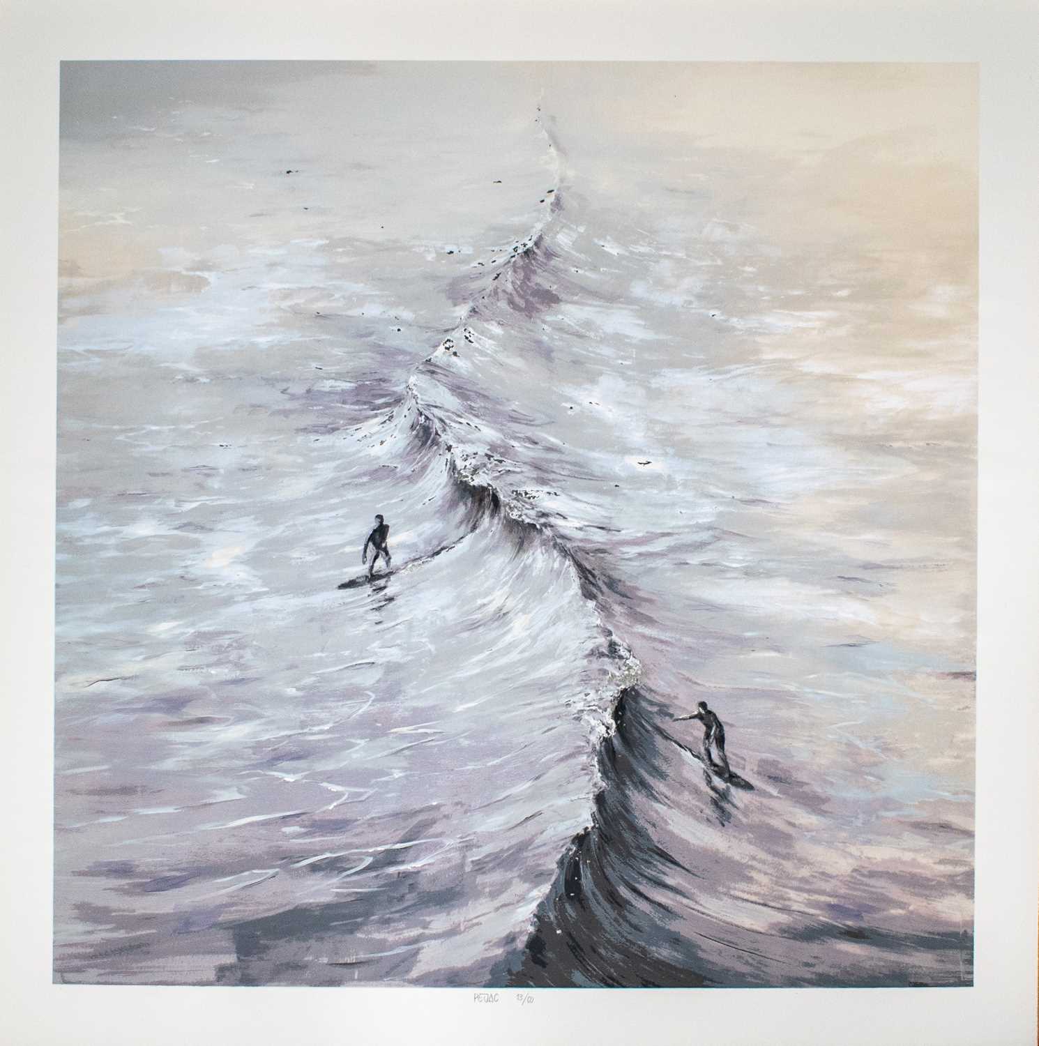 Lot 320 - Pejac (Spanish 1977-), 'New Wave', 2022