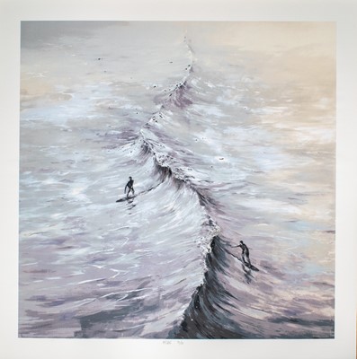 Lot 320-Pejac (Spanish 1977-), 'New Wave', 2022