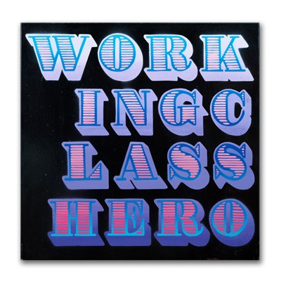 Lot 220 - Ben Eine (British 1970-), 'Working Class Hero', 2017