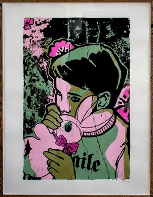 Lot 308 - Faile (Collaboration), 'Bunny Boy Mix Up', 2004