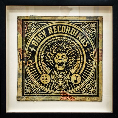 Lot 325 - Shepard Fairey (American 1970-), 'Electric Warrior', 2007