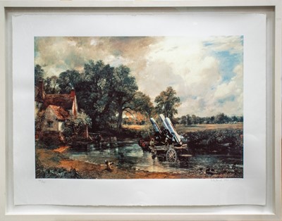 Lot 321 - Peter Kennard (British 1949-), 'Haywain With Cruise Missiles', 1980-2007