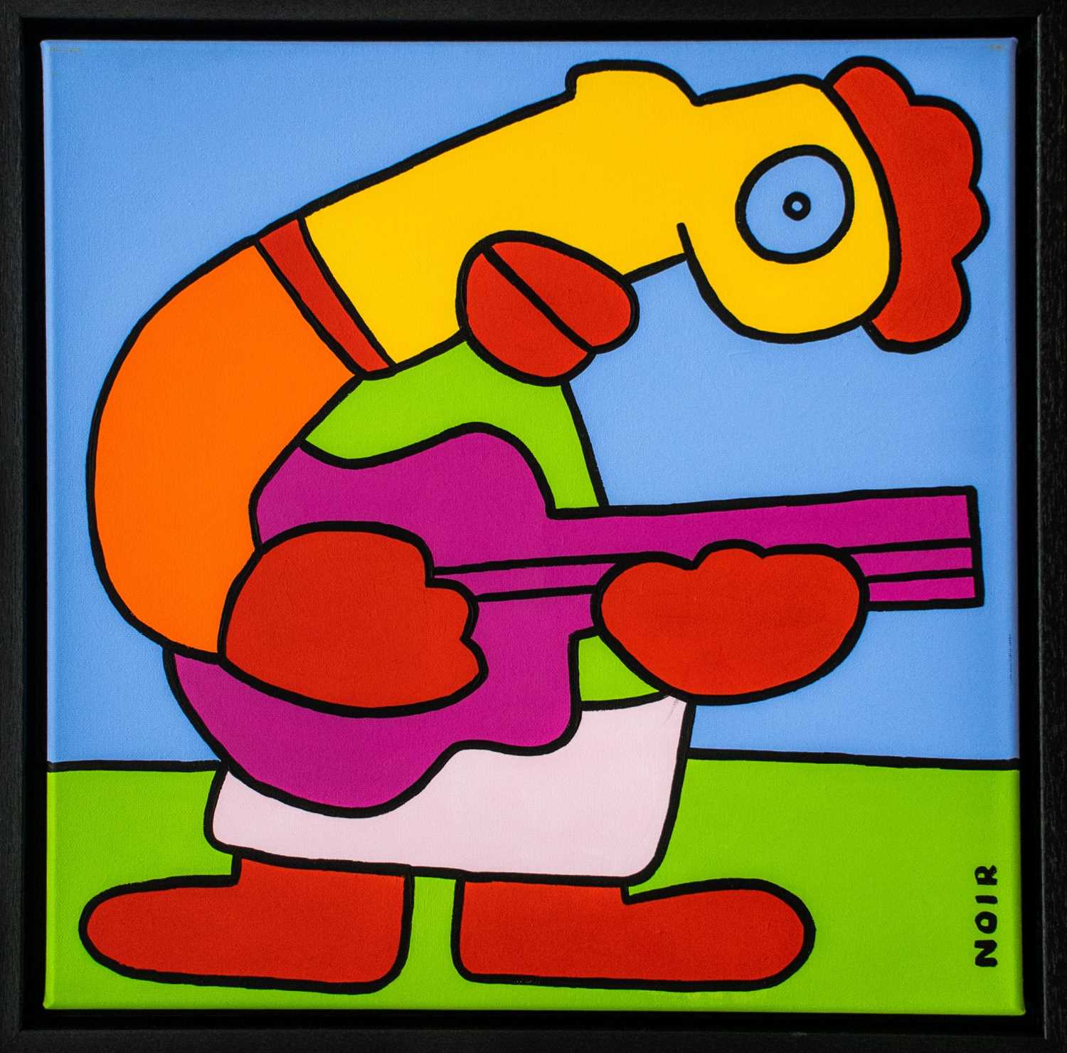 Lot 290 - Thierry Noir (French 1958-), 'The Creativity Around Me Encourages And Motivates Me For At Least Six Months', 2019