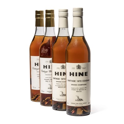 Lot 353 - Mixed Hine Early Landed Cognac