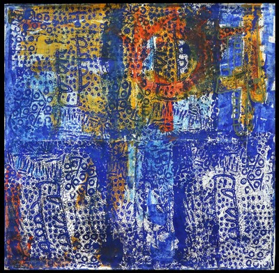 Lot 144 - Aboudia (Ivorian 1983-), 'Untitled', 2020