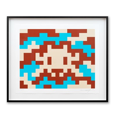 Lot 188 - Invader (French 1969-), 'Camo (M-3C-M1)', 2024
