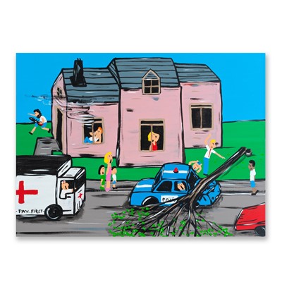 Lot 145 - Albert Willem (Belgian 1979-), 'Park Road 8', 2021