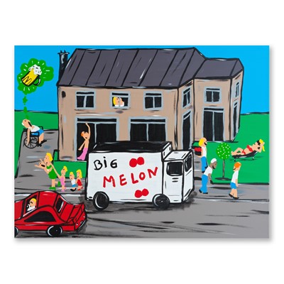 Lot 146 - Albert Willem (Belgian 1979-), 'Park Road 9', 2021