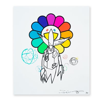 Lot 64 - Futura & Takashi Murakami (Collaboration), 'Intermezzo TFWHT'