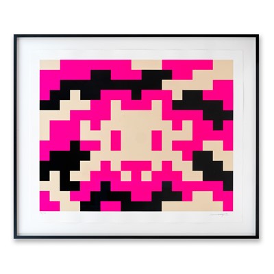 Lot 191 - Invader (French 1969-), 'Camo (XXL-3C-M1)', 2024