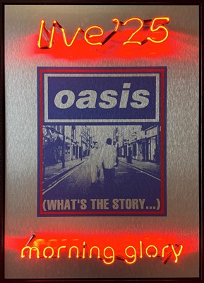 Lot 171 - Illuminati Neon (British 1965-), 'Morning Glory (Live '25)', 2025