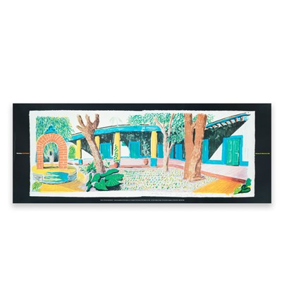 Lot 43 - David Hockney (British 1937-), 'Hotel Acatlan: Second Day', 1986