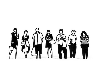 Lot 92 - Julian Opie (British 1958-), 'Australian Statuettes', 2018